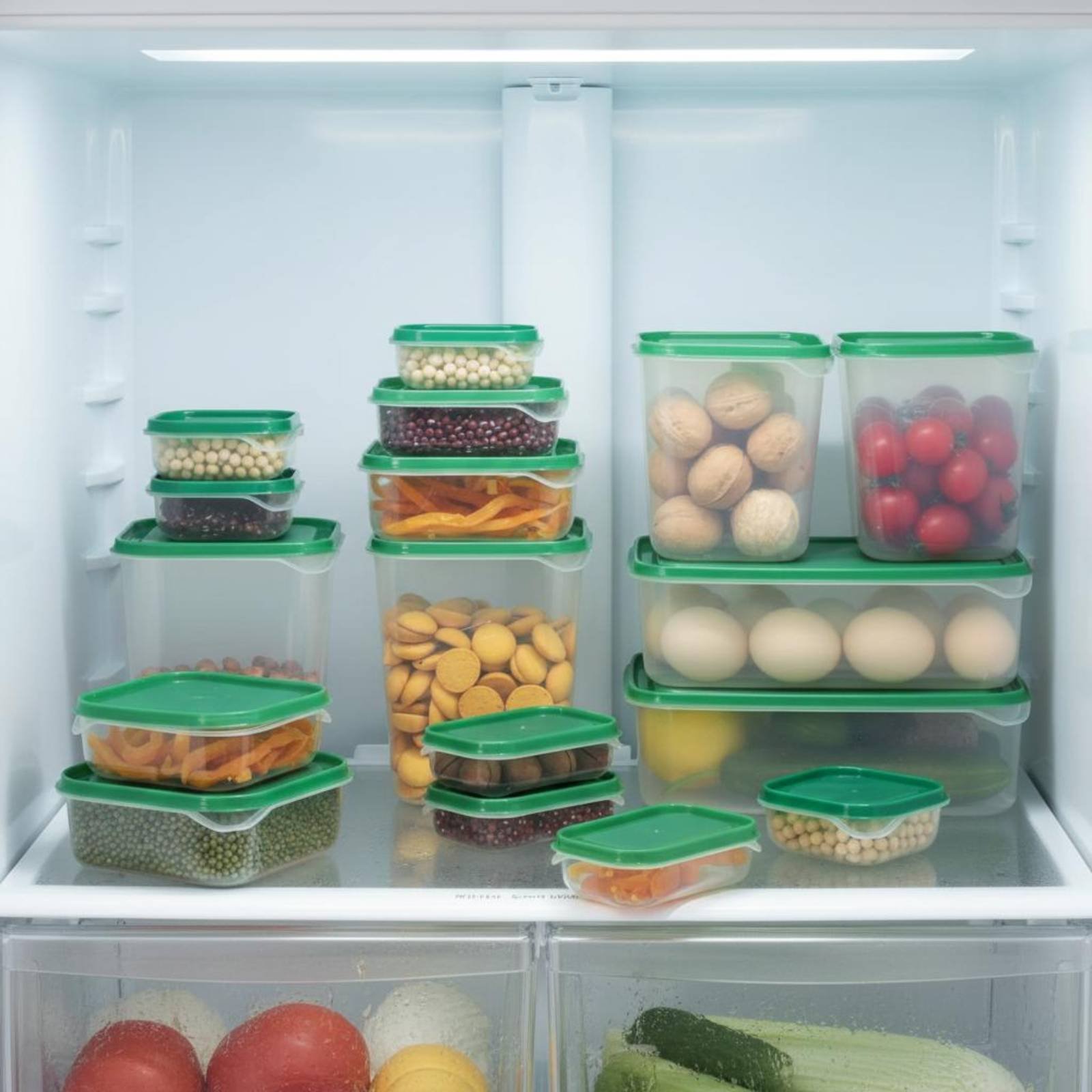 Food Storage Box - Ensemble de 17 boîtes de rangement
