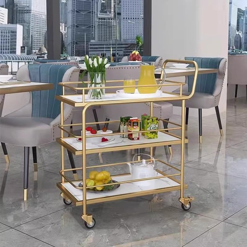 Food Storage In Restaurant - Chariot mobile nordique, chariot de rangement