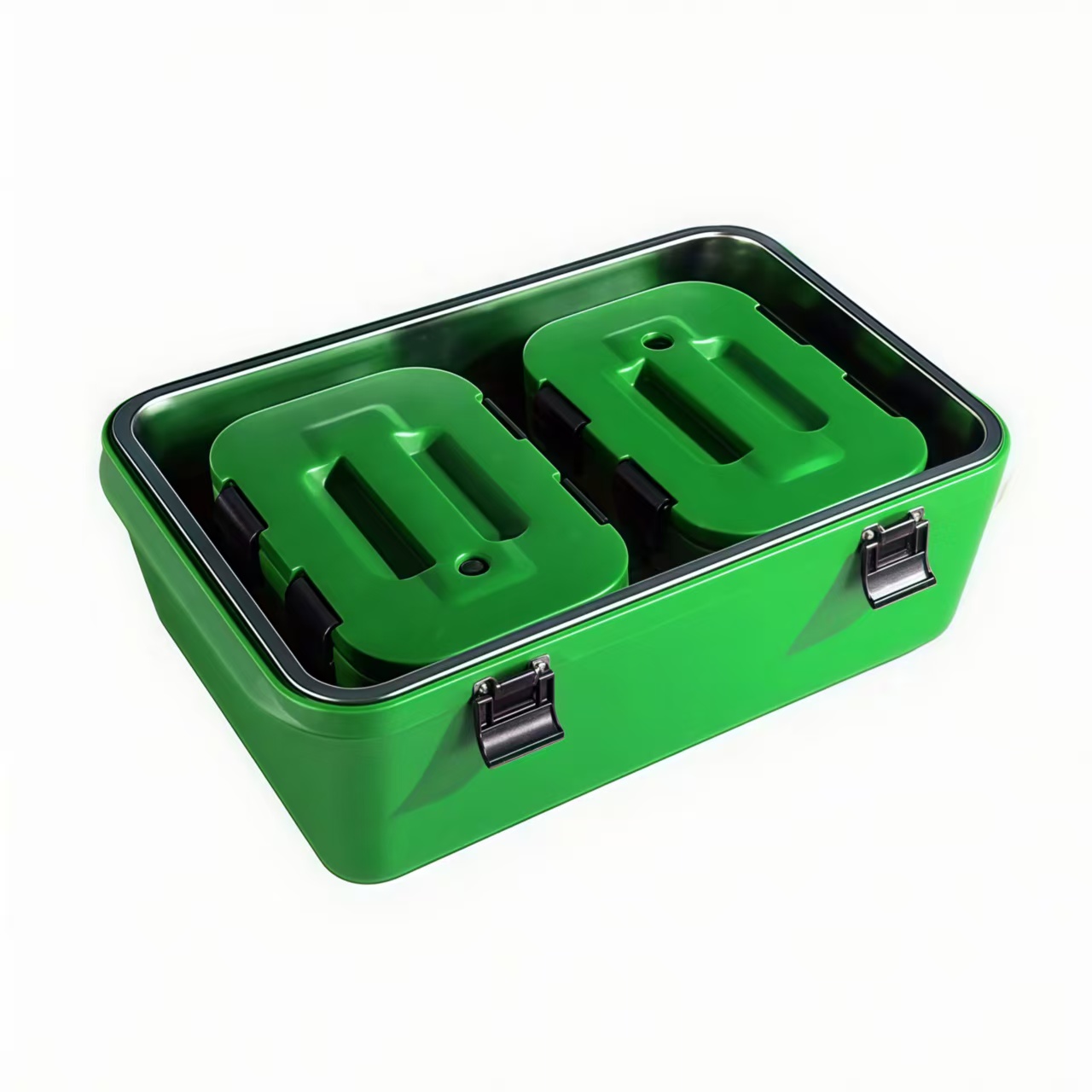 Food Storage To Keep Warm - Ensemble de 4 contenants rectangulaires isothermes