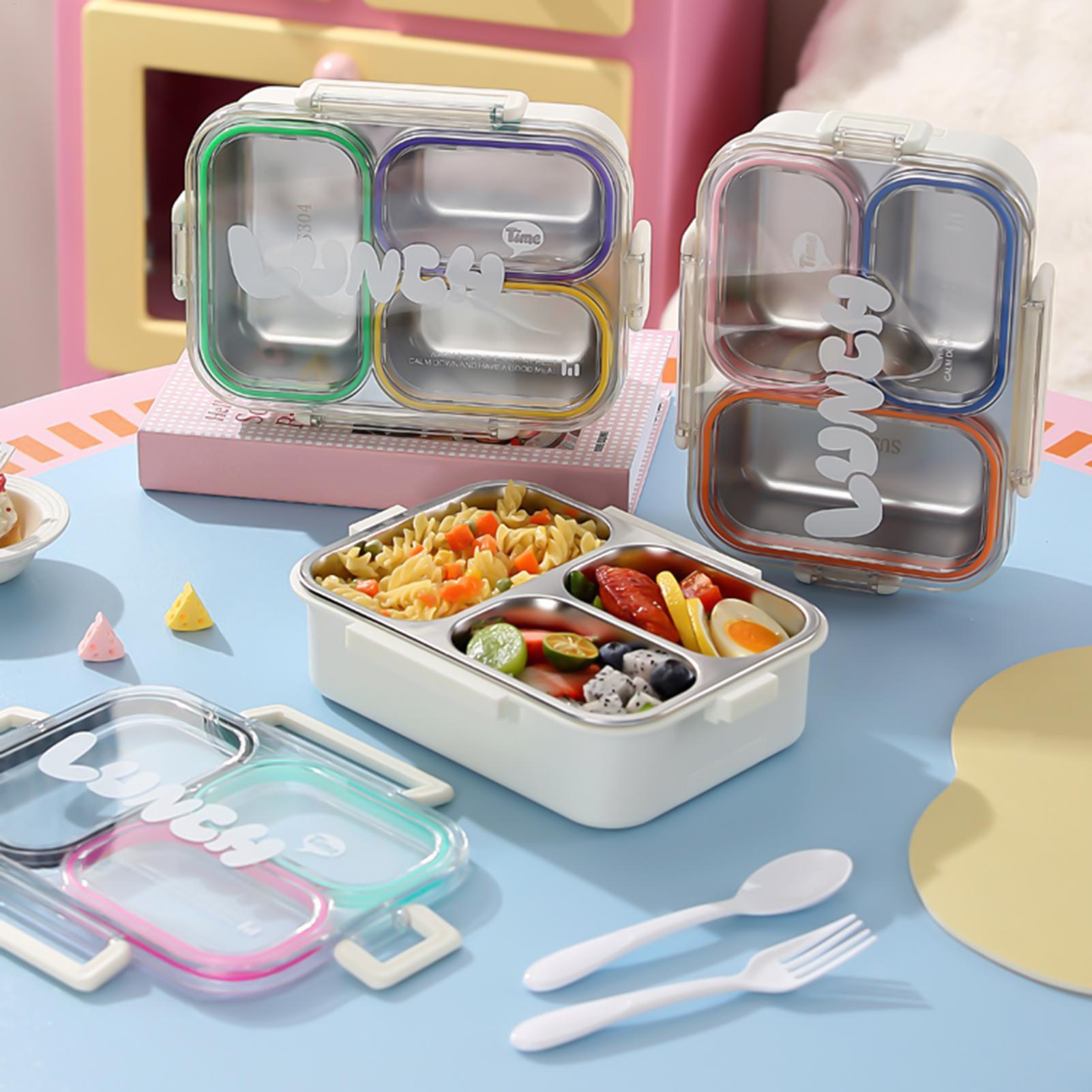 Food Storage Drawer Organizer - Boîte à lunch en acier inoxydable