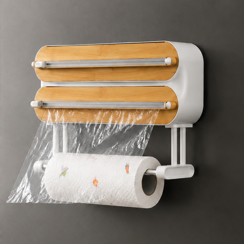 Food Storage Dispenser - Distributeur de film alimentaire magnétique avec