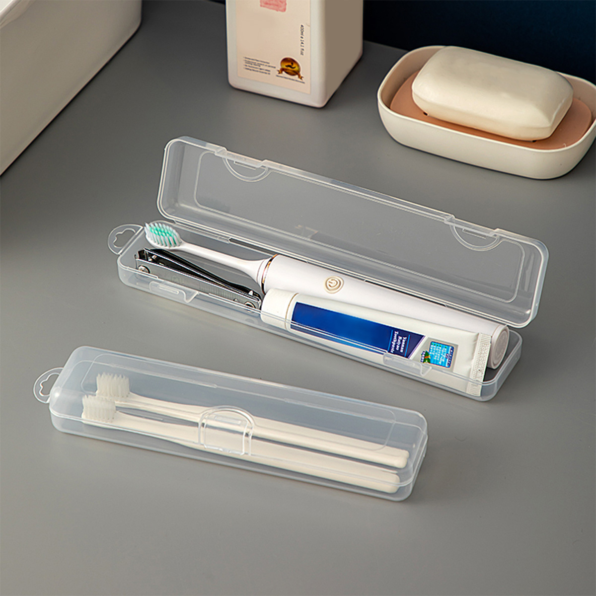 Food Storage Drawer Organizer - WORTHBUY Boîte à brosse à dents
