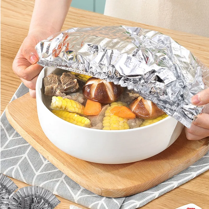 Food Storage To Keep Warm - Lot de 10/20 couvercles en aluminium