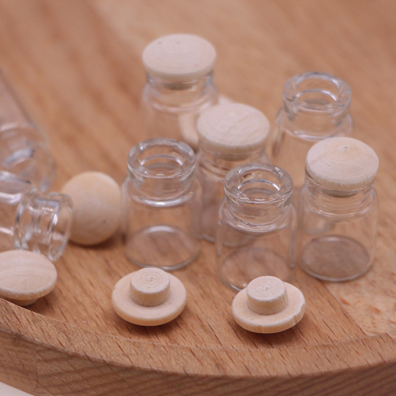 Food Storage Jars & Containers - Pots miniatures en verre pour maison