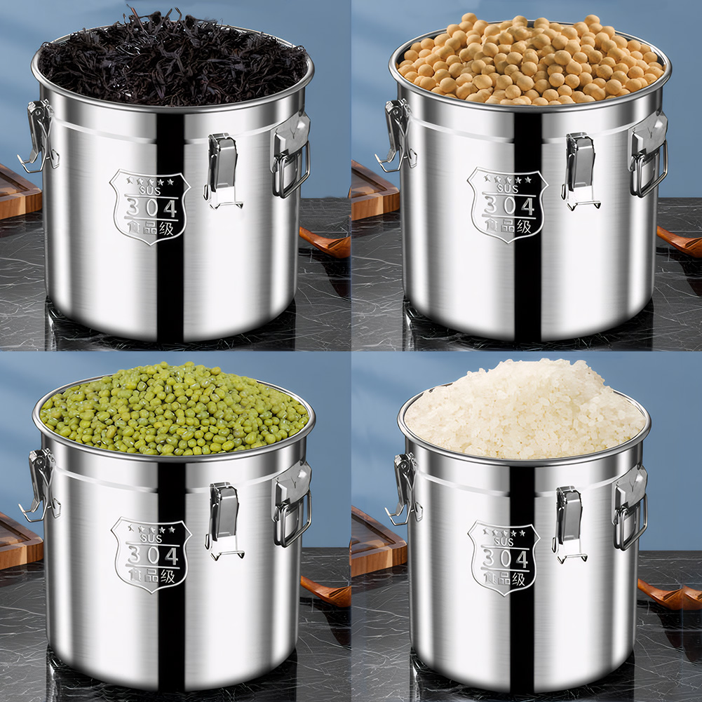 Seau de rangement en acier ino - Food Storage In Restaurant avis et prix