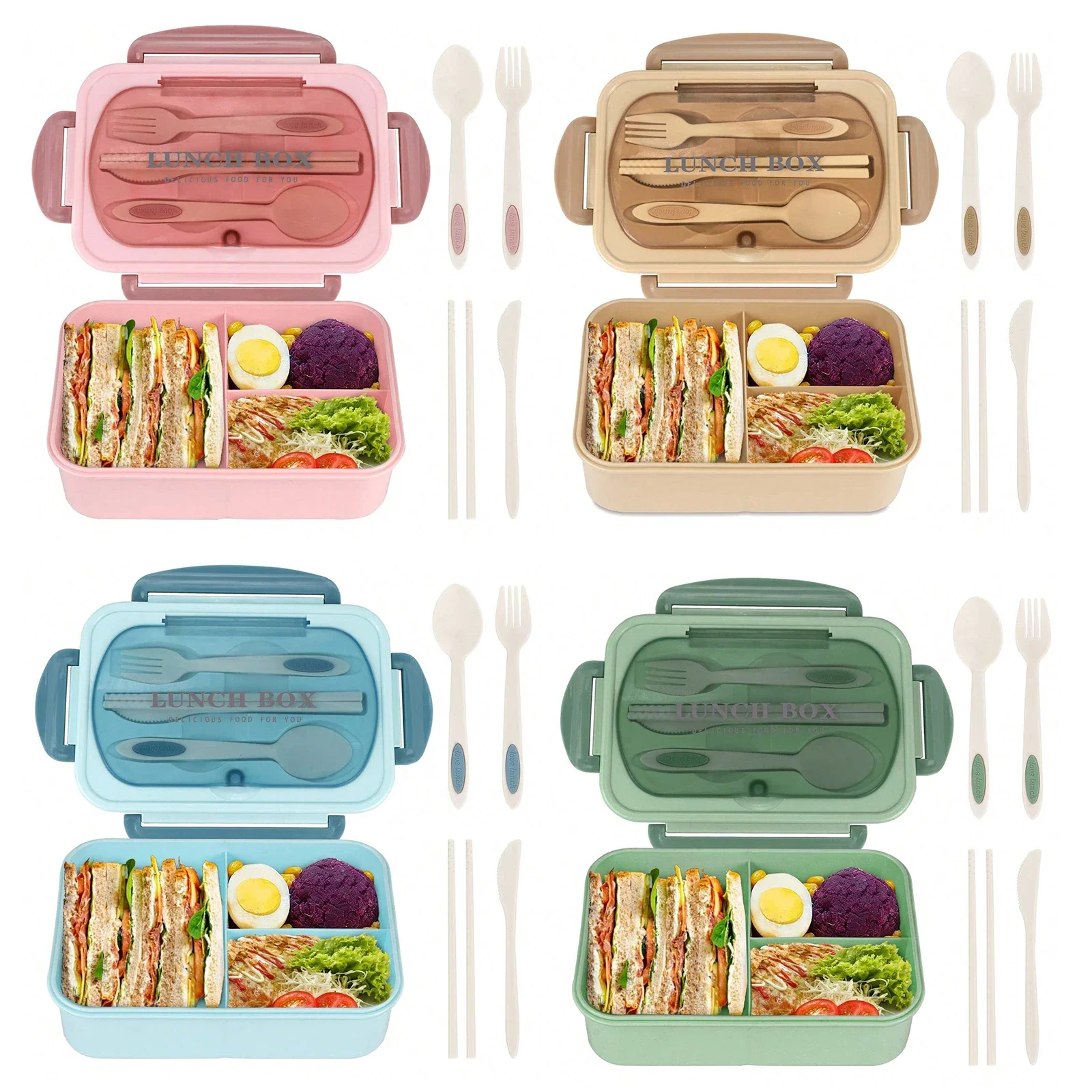 Boîte à bento pour adultes ave - Food Storage Drawer Organizer avis et prix
