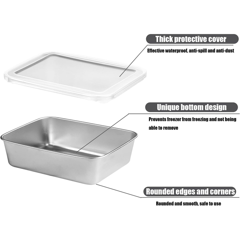 Contenants en acier inoxydable - Food Storage Box avis et prix
