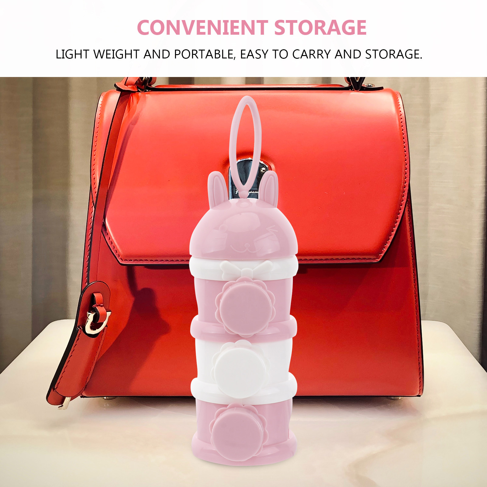 Boîte à formule pour bébé à 3  - Food Storage Dispenser avis et prix