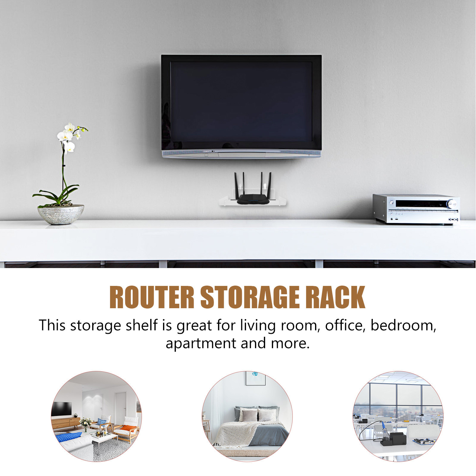 Support mural en fer pour rout - Food Storage Box avis et prix