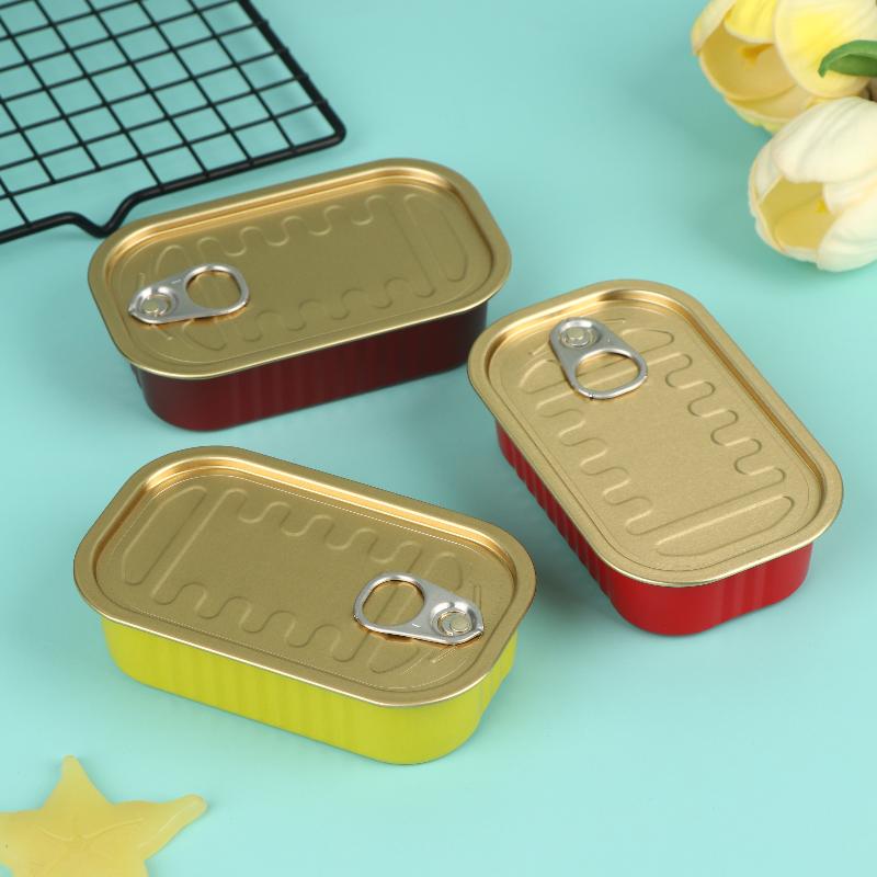 Lot de 2 mini boîtes en fer bl - Food Storage Box avis et prix
