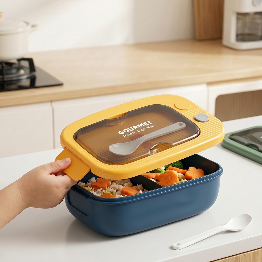 Boîte à bento en plastique mic - Food Storage Drawer Organizer avis et prix