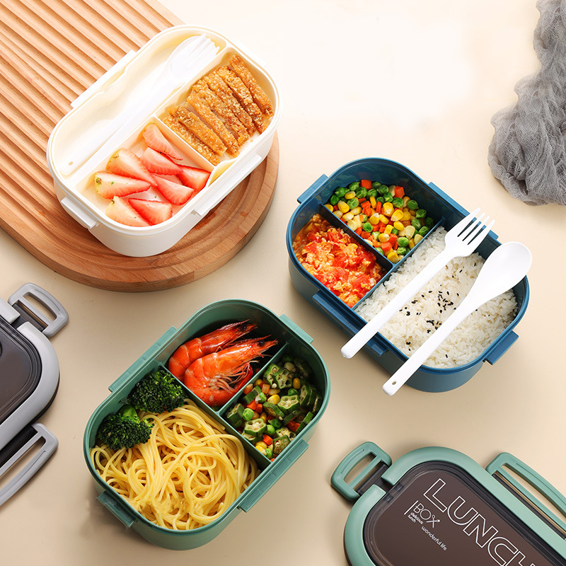 Boîte à lunch simple à double  - Food Storage Drawer Organizer avis et prix
