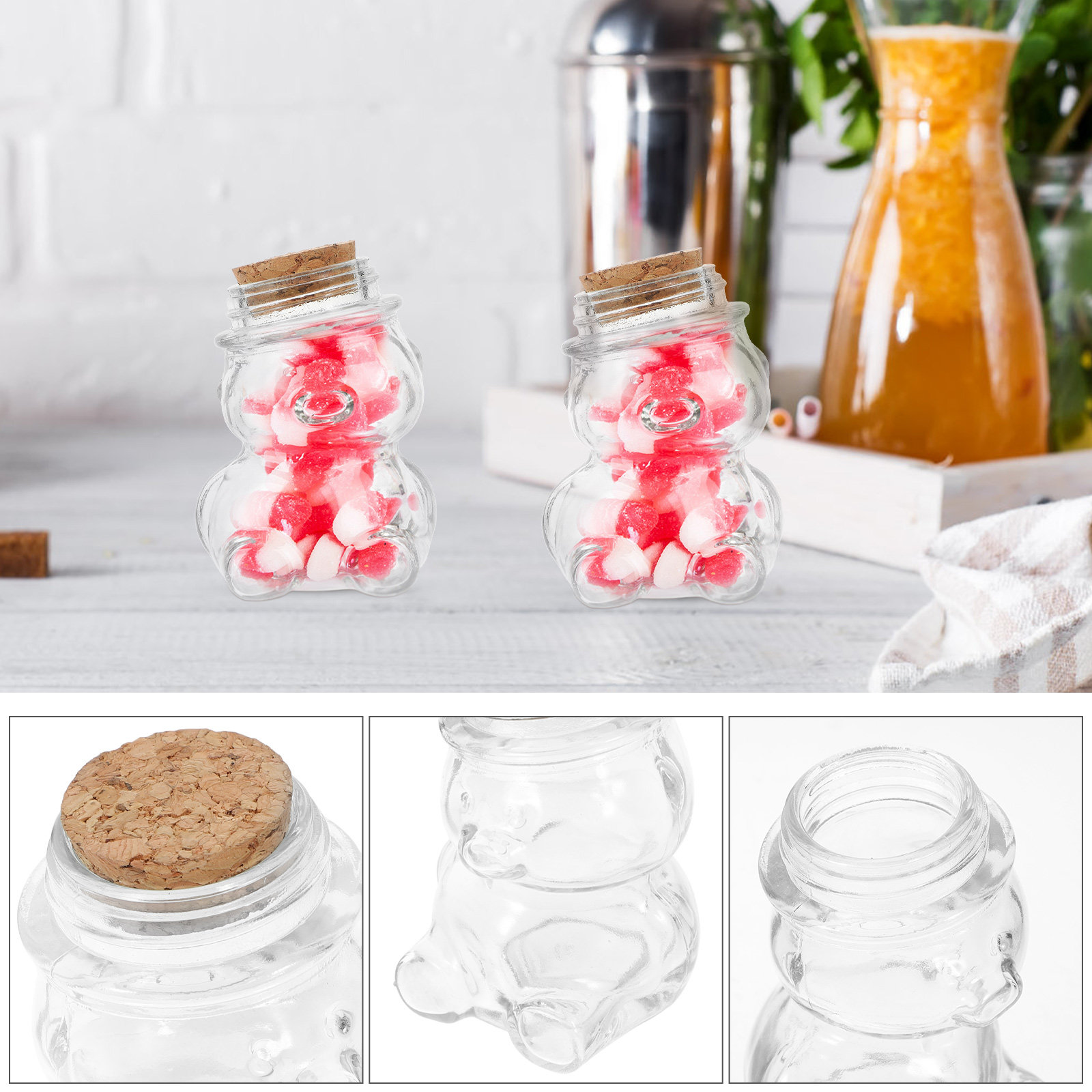 Ensemble de pots à bonbons en  - Food Storage Jars & Containers avis et prix