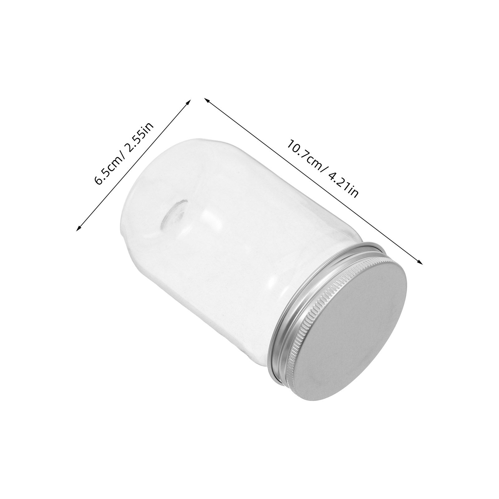 6 pots en plastique transparen - Food Storage Jars & Containers avis et prix